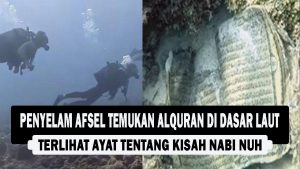 VIDEO : Penyelam Afsel Temukan Alquran di Dasar Laut, Terlihat Ayat Tentang Kisah Nabi Nuh