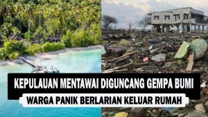 VIDEO : Kepulauan Mentawai Diguncang Gempa Bumi, Warga Panik Berlarian Keluar Rumah