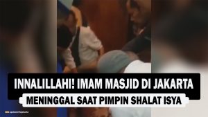 VIDEO : INNALILLAHI! Imam Masjid di Jakarta Meninggal Saat Pimpin Shalat Isya