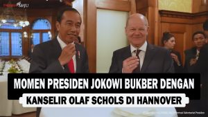 VIDEO : Momen Presiden Jokowi Bukber dengan Kanselir Olaf Schols di Hannover