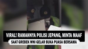 VIDEO : VIRAL! Ramahnya Polisi Jepang, Minta Maaf Saat Grebek WNI Gelar Buka Puasa Bersama