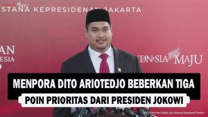 VIDEO : Menpora Dito Ariotedjo Beberkan Tiga Poin Prioritas dari Presiden Jokowi