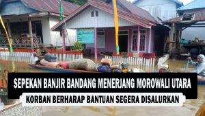 VIDEO : Sepekan Banjir Bandang Menerjang Morowali Utara, Korban Berharap Bantuan Segera Disalurkan