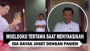 VIDEO : Moeldoko Tertawa Saat Menyaksikan Ida Dayak Joget dengan Pasien