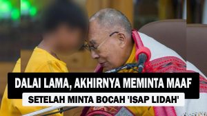 VIDEO : Dalai Lama, Akhirnya Meminta Maaf, Setelah Minta Bocah ‘Isap Lidah’