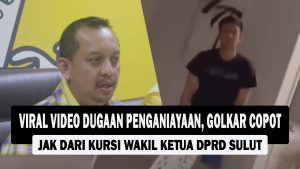 VIDEO : Viral Video Dugaan Penganiayaan, Golkar Copot JAK dari Kursi Wakil Ketua DPRD Sulut