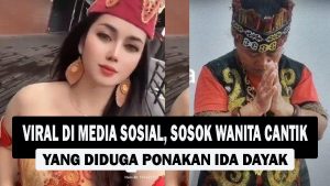 VIDEO : Viral di Media Sosial, Sosok Wanita Cantik yang Diduga Ponakan Ida Dayak