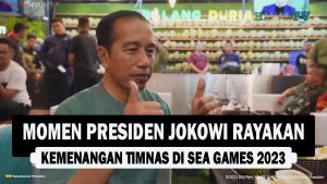 VIDEO : Momen Presiden Jokowi Rayakan Kemenangan Timnas di SEA Games 2023