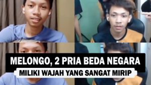 VIDEO : Melongo, 2 Pria Beda Negara Miliki Wajah yang Sangat Mirip