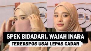 VIDEO : Spek Bidadari, Wajah Inara Rusli Terekspos Usai Lepas Cadar