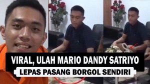 VIDEO : Viral, Ulah Mario Dandy Satriyo Lepas Pasang Borgol Sendiri