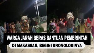 VIDEO : Warga Jarah Beras Bantuan Pemerintah di Makassar, Begini Kronologinya