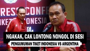 VIDEO : Ngakak, Cak Lontong Nongol di Sesi Pengumuman Tiket Indonesia vs Argentina