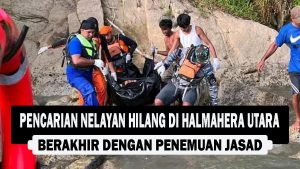 VIDEO : Pencarian Nelayan Hilang di Halmahera Utara, Berakhir dengan Penemuan Jasad