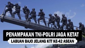 VIDEO : Penampakan TNI-Polri Jaga Ketat Labuan Bajo Jelang KTT ke-42 ASEAN