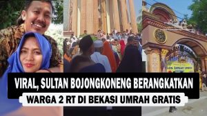 VIDEO : Viral, Sultan Bojongkoneng Berangkatkan Warga 2 RT di Bekasi Umrah Gratis