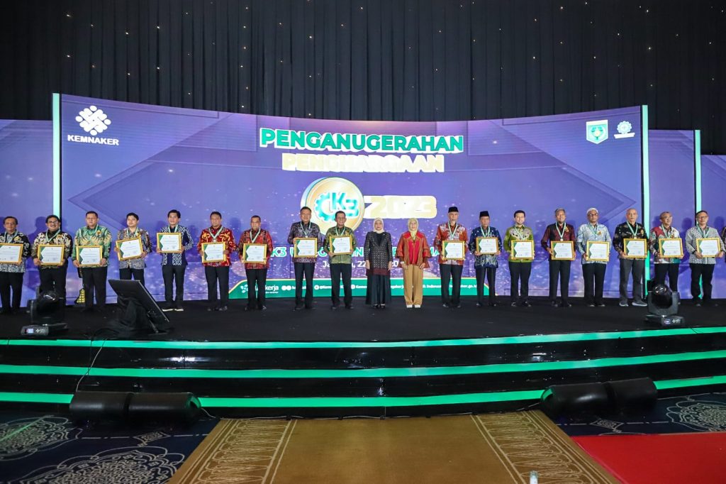 Kemnaker Anugerahi K3 Awards Kepada Tiga Anak Usaha Harita Nickel