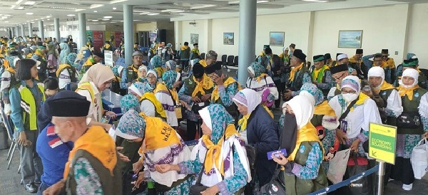 Hari Ini, JCH Maluku Utara Kloter 13 Menuju Makassar