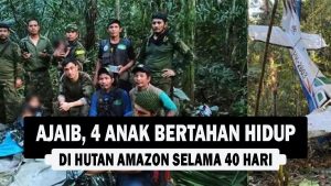 VIDEO : Ajaib, 4 Anak Bertahan Hidup di Hutan Amazon Selama 40 Hari