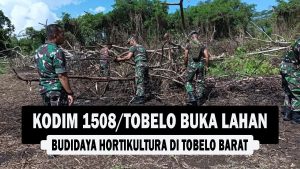 VIDEO : Kodim 1508/Tobelo Buka Lahan Budidaya Hortikultura Di Tobelo Barat