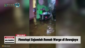 VIDEO : Hujan Deras, Sejumlah Rumah di Rawajaya Tergenang Air