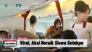 VIDEO : Viral, Aksi Heroik Siswa Setukpa Polda Malut Tolong Penumpang Pingsan