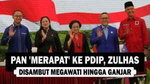 VIDEO : PAN ‘Merapat’ ke PDIP, Zulhas Disambut Megawati hingga Ganjar