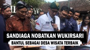 VIDEO : Sandiaga Nobatkan Wukirsari Bantul sebagai Desa Wisata Terbaik