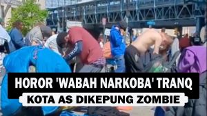 VIDEO : Horor ‘Wabah Narkoba’ Tranq, Kota AS Dikepung Zombie