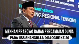 VIDEO : Menhan Prabowo Bahas Perdamaian Dunia pada IISS Shangri-La Dialogue ke-20