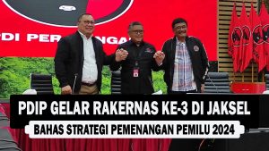 VIDEO : PDIP Gelar Rakernas ke 3 di Jaksel, Bahas Strategi Pemenangan Pemilu 2024