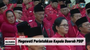 VIDEO : Pidato Lengkap Megawati di Rakernas PDIP, Bahas Kemiskinan Hingga Anak Terlantar