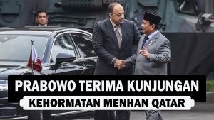 VIDEO : Prabowo Terima Kunjungan Kehormatan Menhan Qatar