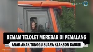 VIDEO : Demam Telolet Merebak di Pemalang, Anak-anak Tunggu Suara Klakson Basuri