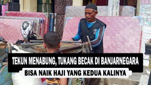 VIDEO : Tekun Menabung, Tukang Becak di Banjarnegara Bisa Naik Haji yang Kedua Kalinya
