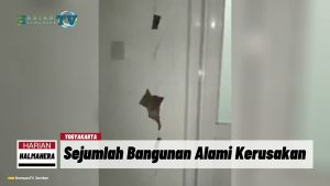 VIDEO : Gempa 6,4 Guncang Bantul Yogyakarta, Sejumlah Bangunan Rusak