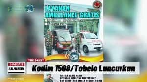 VIDEO : Peduli Kesulitan Masyarakat, Kodim 1508/Tobelo Luncurkan Layanan Ambulance Gratis