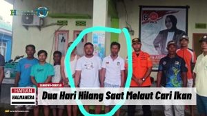 VIDEO : Dua Hari Hilang Saat Melaut, Nelayan Morotai Akhirnya Pulang ke Rumah