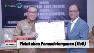 VIDEO : Resmi, Pemkot Ternate dan PT MMS Teken MoU Renovasi Stadion Gelora Kie Raha