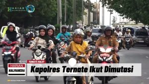 VIDEO : Kapolri Rotasi Pamen, Kapolres Ternate Ikut Dimutasi