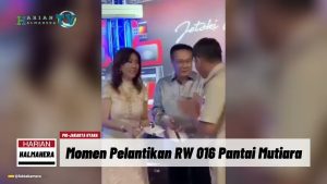 VIDEO : Viral, Pelantikan Mewah Ketua RW dan Sekjen Kalahkan Gubernur