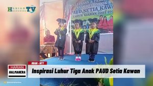 VIDEO : Viral, 3 Anak PAUD di NTT Beri Sambutan bak Mahasiswa