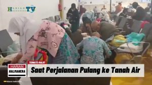 VIDEO : Satu Jamaah Haji Halbar Meninggal Saat Perjalanan Pulang ke Tanah Air