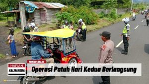 VIDEO : Operasi Patuh Hari Kedua, Satlantas Polres Halut Amankan 63 Kendaraan