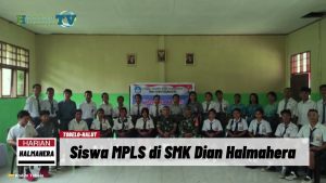 VIDEO : Danramil 1508/01 Tobelo Bekali Wasbag, Siswa MPLS di SMK Dian Halmahera