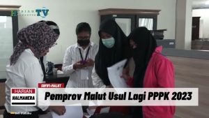 VIDEO : Pemprov Malut Usul Lagi PPPK 2023, Ini Kuota dan Rinciannya