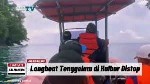 VIDEO : 7 Hari Nihil, Pencarian 2 Penumpang Longboat yang Tenggelam di Halbar Distop