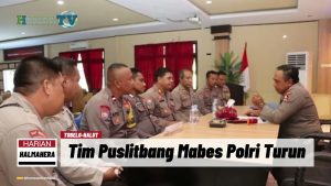 VIDEO : Tim Puslitbang Mabes Polri Turun Penelitian Kasus Kejahatan Di Halut