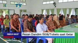 VIDEO : Pesan Dandim 1508/Tobelo Dalam Kegiatan Pembinaan dan Pemberdayaan KBT