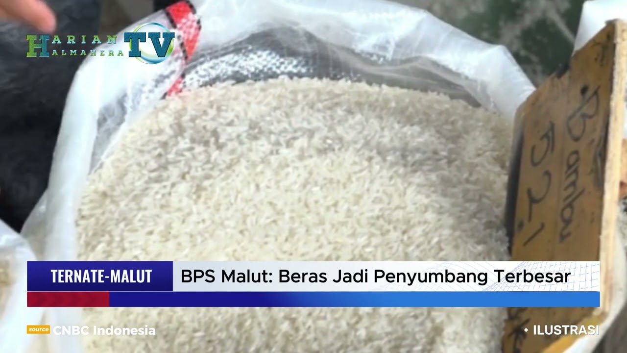 VIDEO : BPS Malut: Beras Jadi Penyumbang Terbesar Inflasi Tahunan Di ...